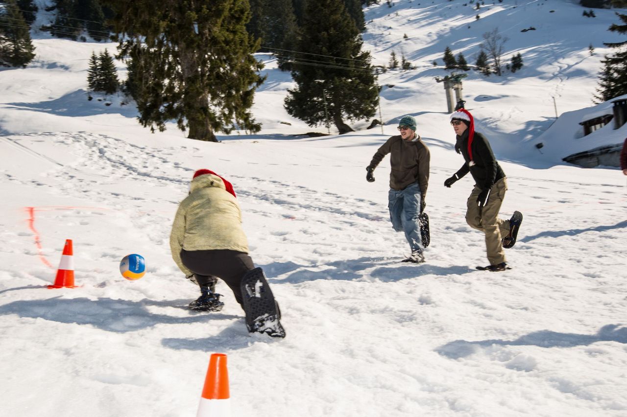 Winter Olympiade mit optionalem Fondueplausch