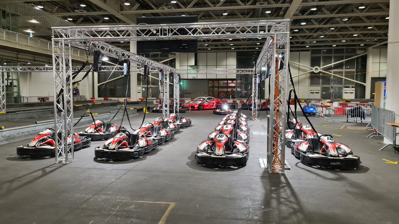 Karting eléctrico en Basilea