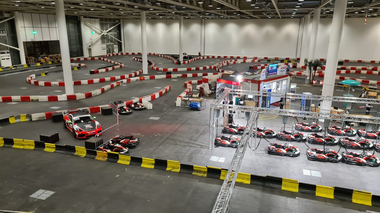 Electric karting in Basel