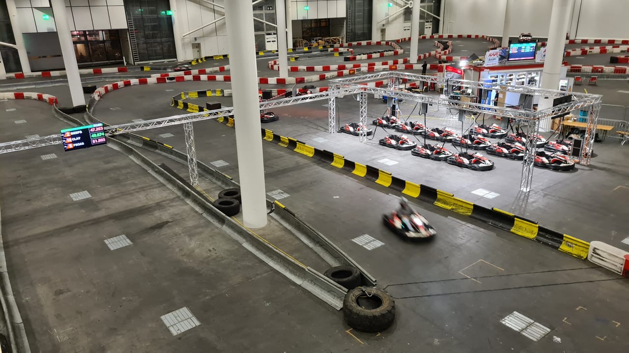 Electric karting in Basel