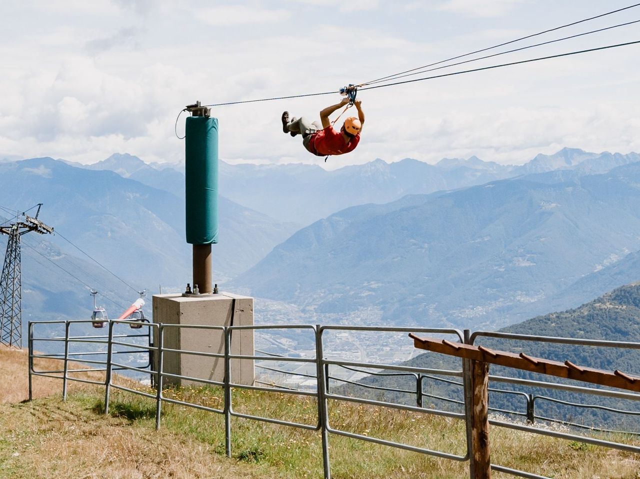 Ticket Tyrolienne auf dem Monte Tamaro