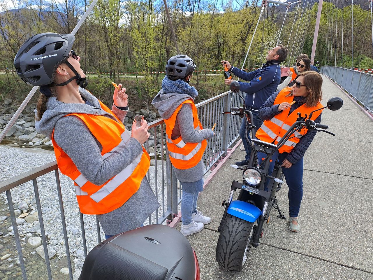 Fat Boy E-Scooter Tour Locarno und Maggiatal ab Tenero