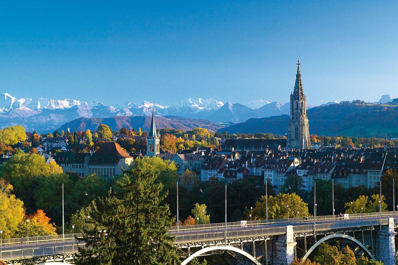 Blick Bern Brücke