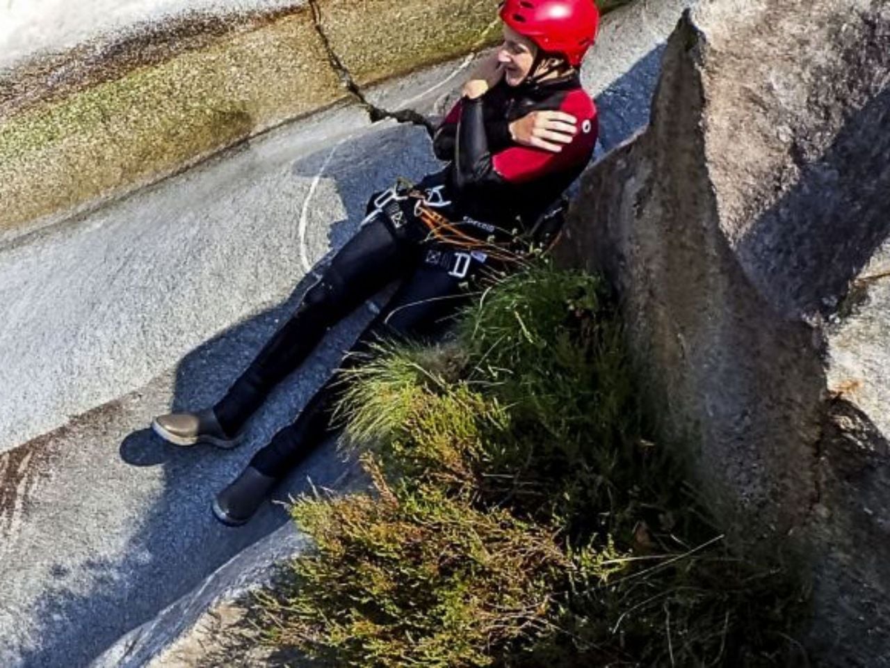 Boggera Canyoning Valle di Cresciano halber Tag