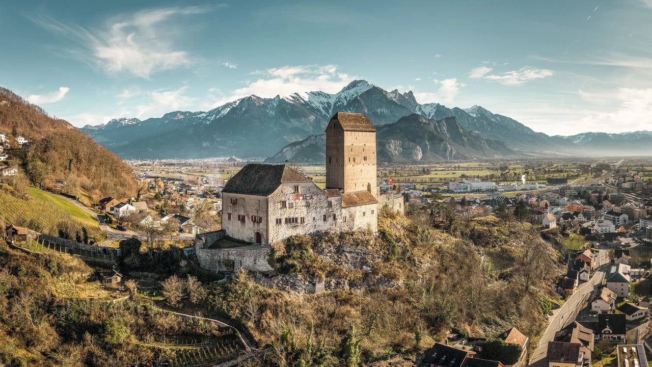 Schlösser Schweiz Schloss Sargans