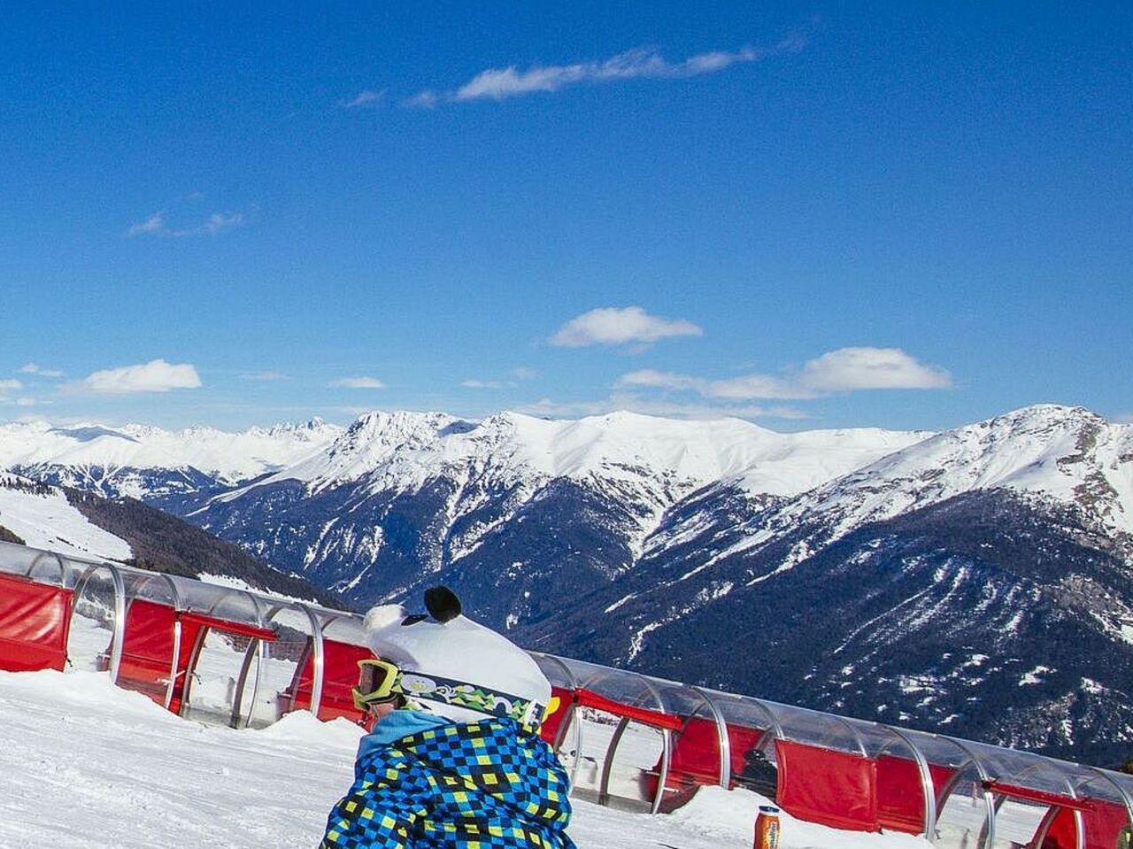 "Ftan-Sainas" Skischule für kleine Kinder in Ftan