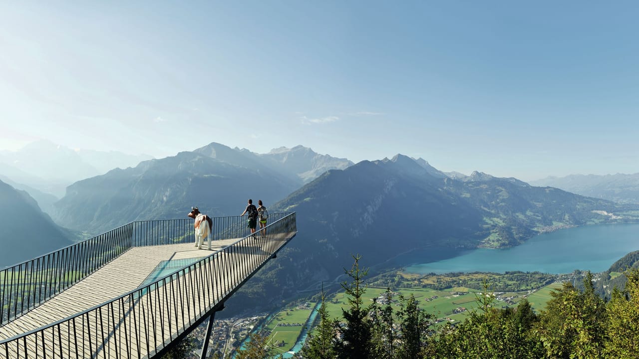 Aussichtsplattform Harder Kulm