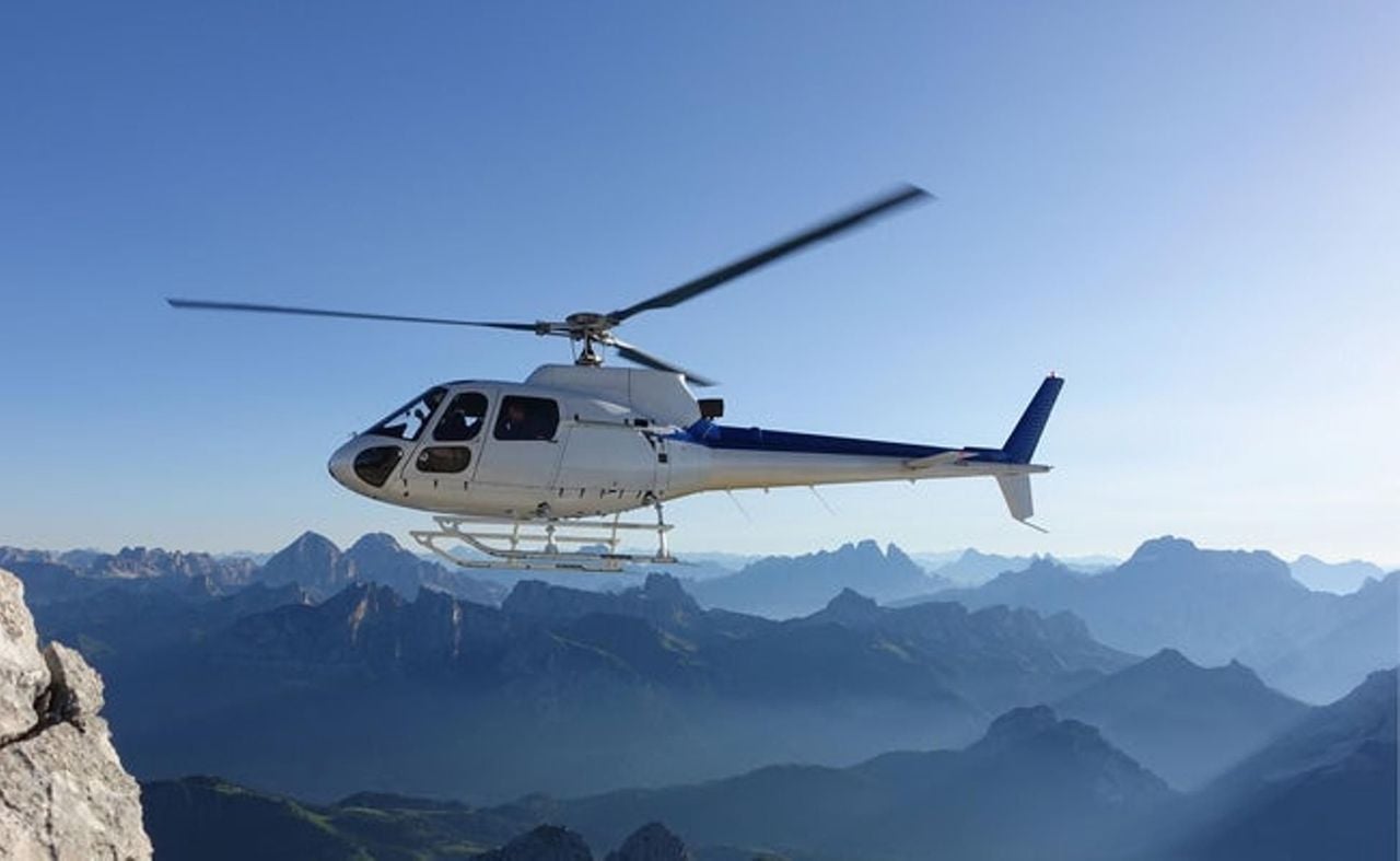 Jungfraujoch Helikopterflug