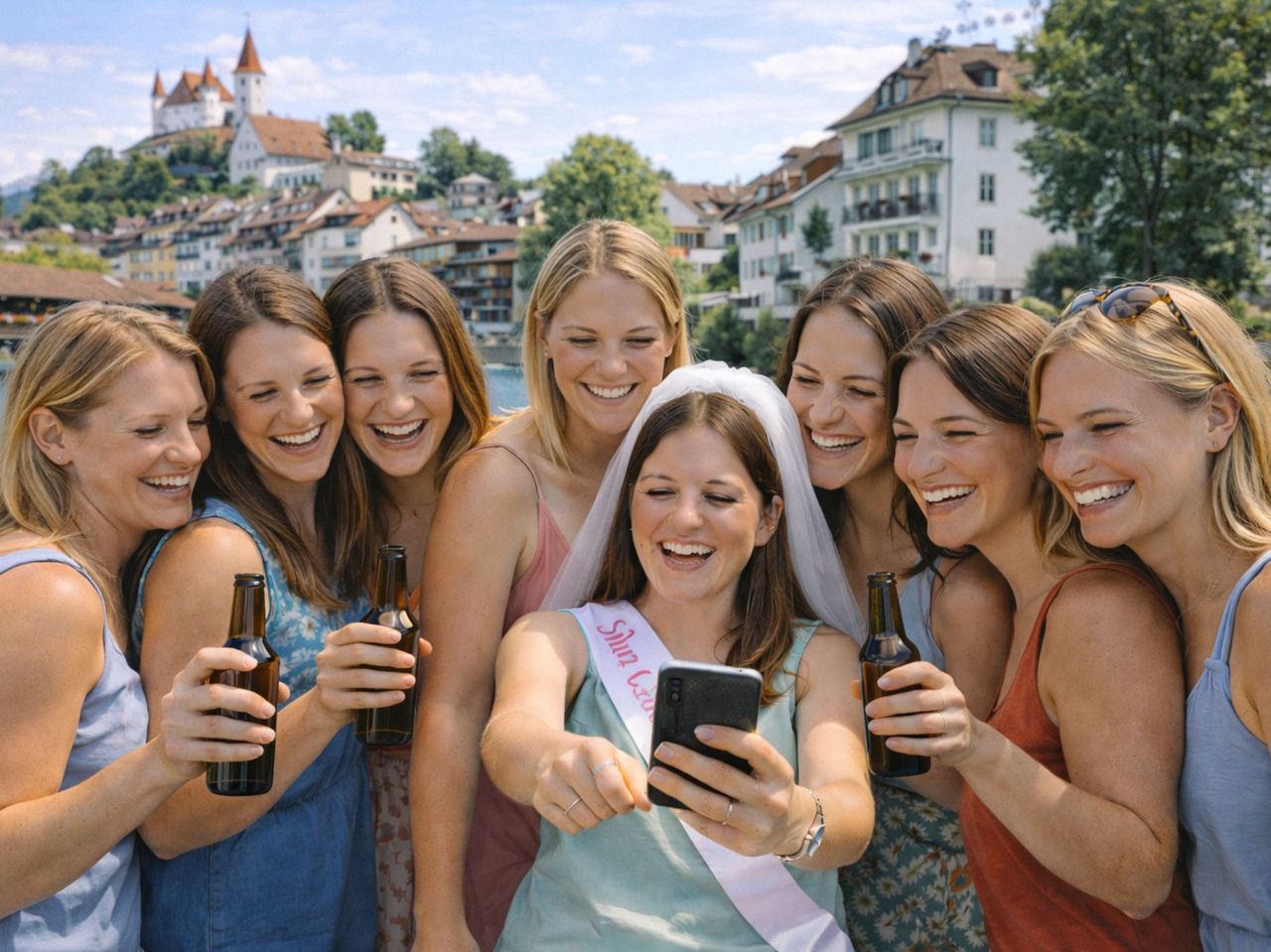 Polterchallenge "Hangover - Girls Edition" hosted by Thun