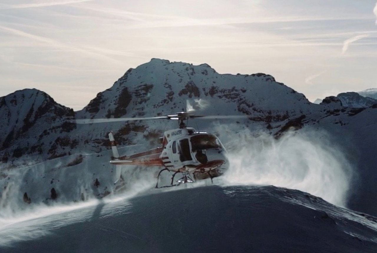 Glacier 3000 Gletscherflug