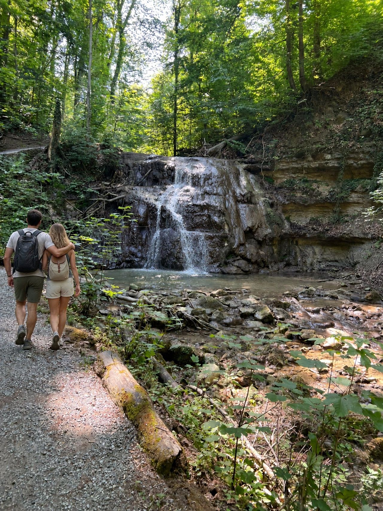 Privater Waldspaziergang und Dorfrundgang an der Goldküste in Erlenbach