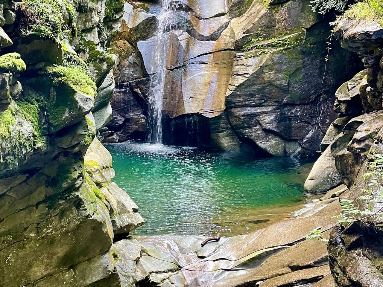 Canyoning für Einsteiger oder Action-Fans im Boggera Canyon Ruschèda