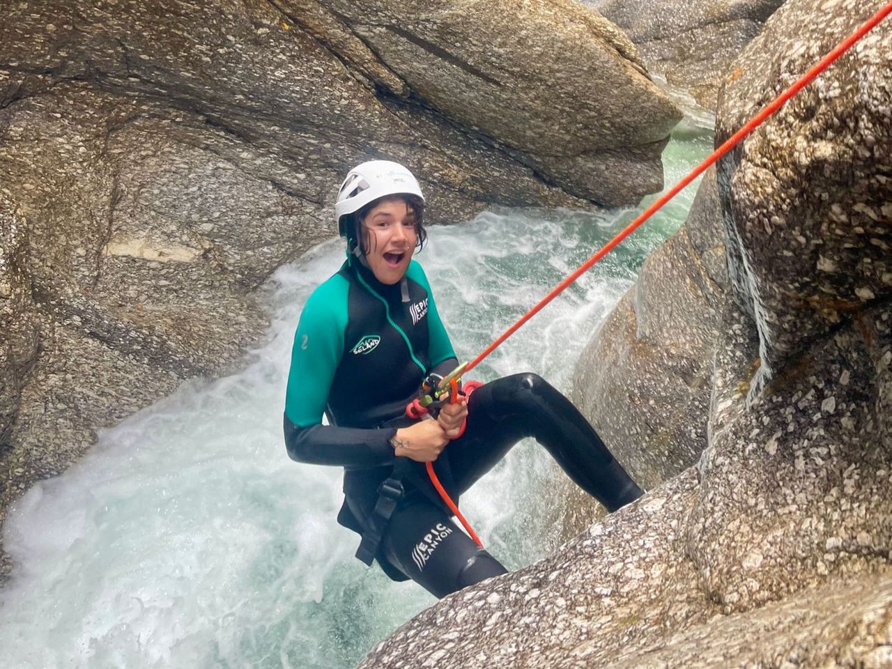 Canyoning für Fortgeschrittene im Pontirone Canyon