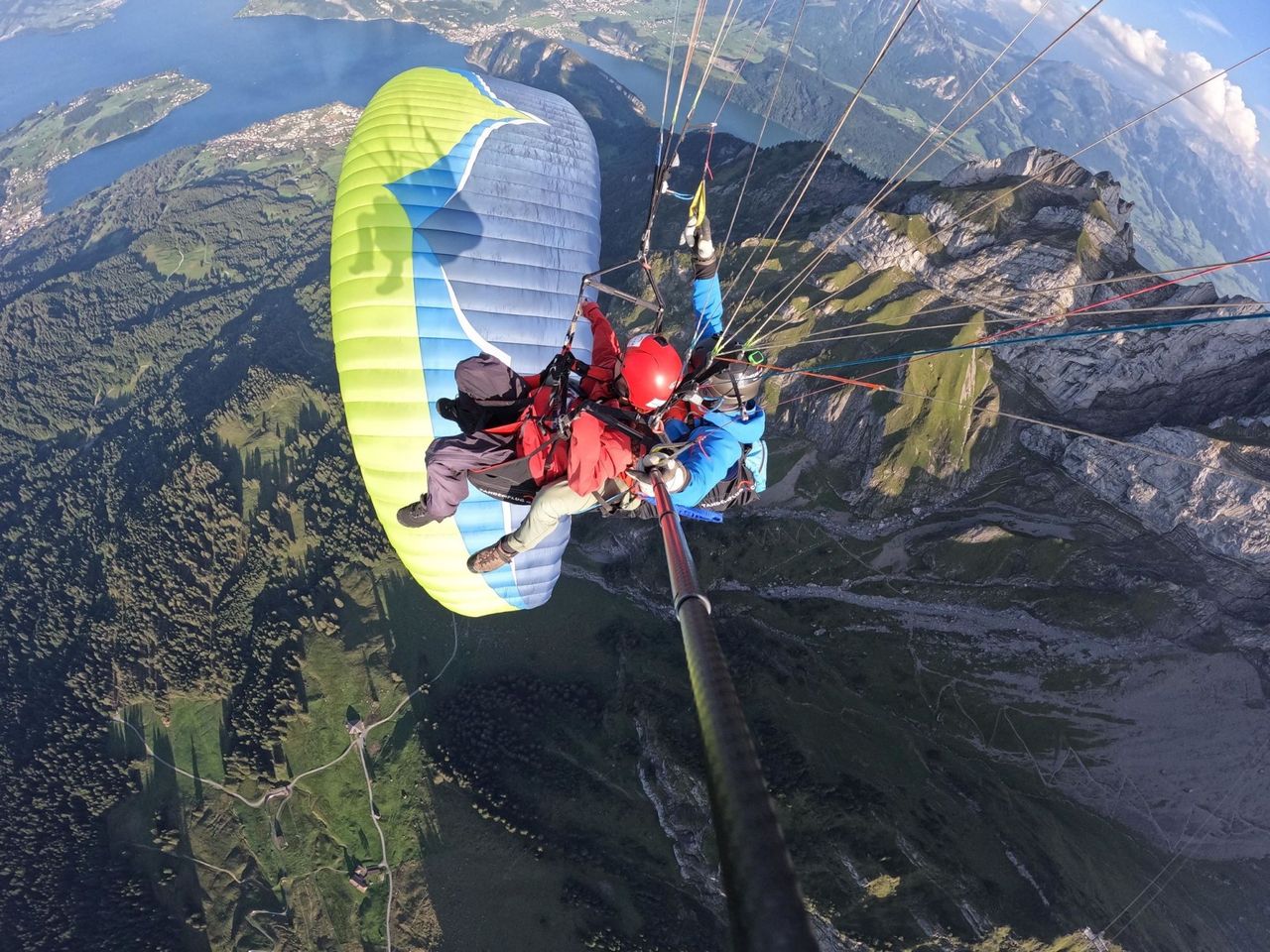 Pilatus Paragliding Tandemflug ab Kriens