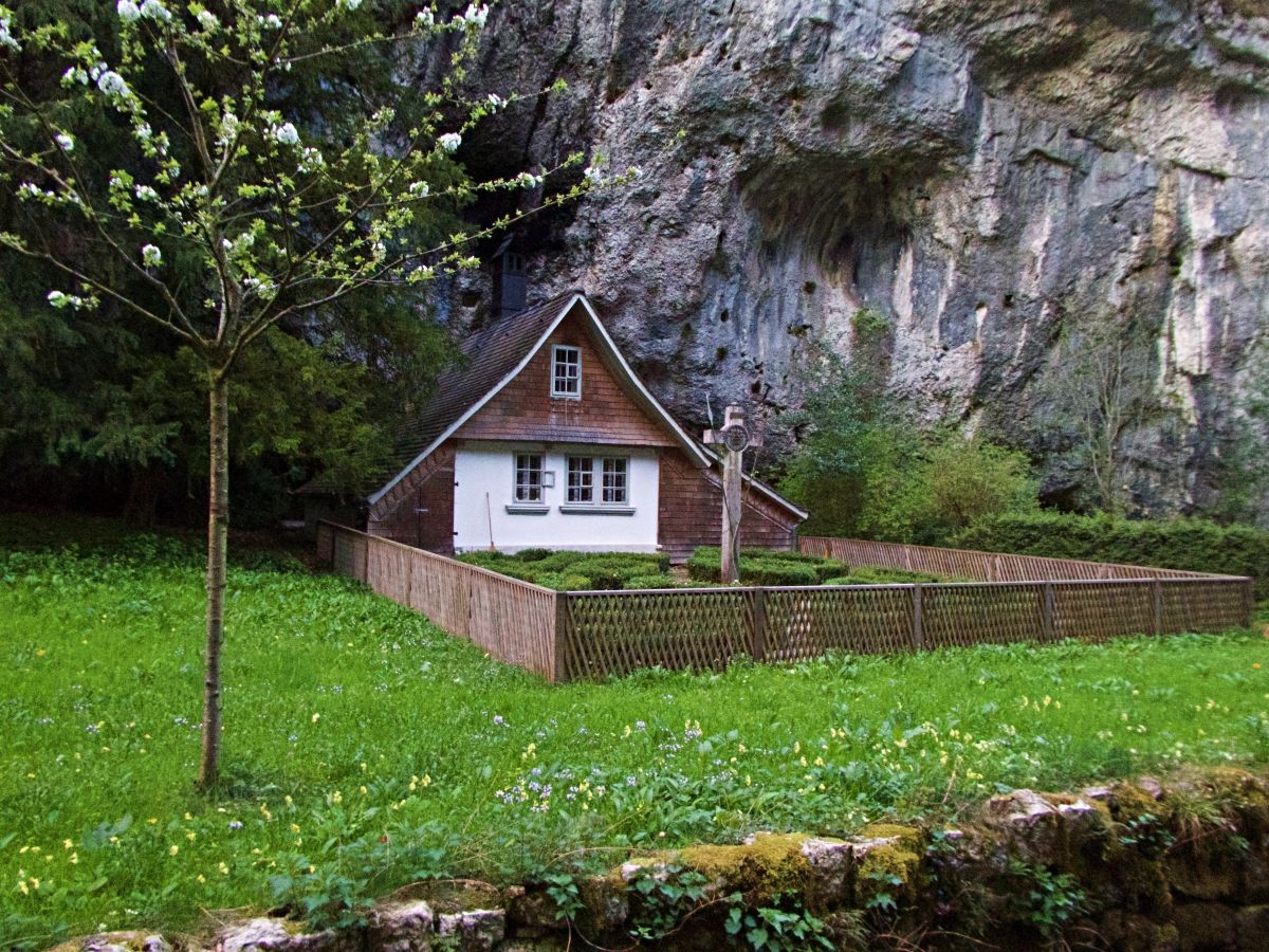 Hütte Verenaschlucht