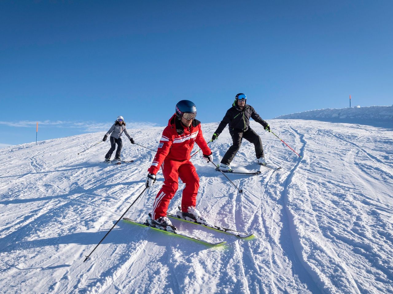 Private ski lessons in Gstaad