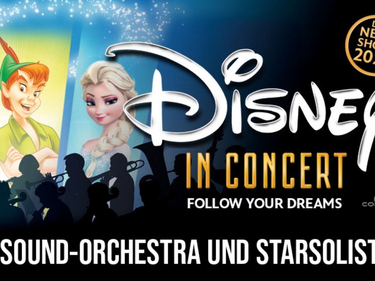 Ticket "Disney in Concert" 24. Mai 2025 im Hallenstadion Zürich