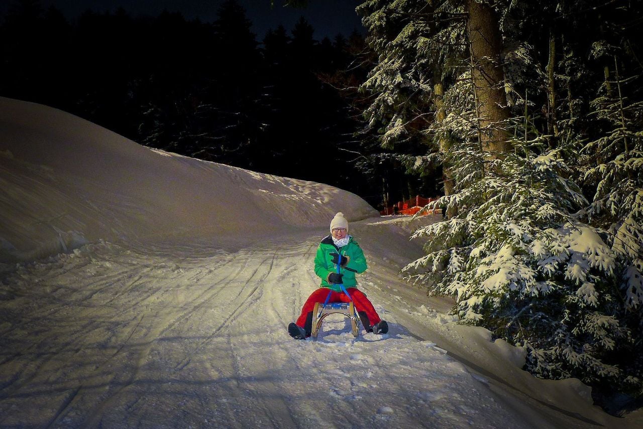 Nachtschlitteln Meiringen Hasliberg