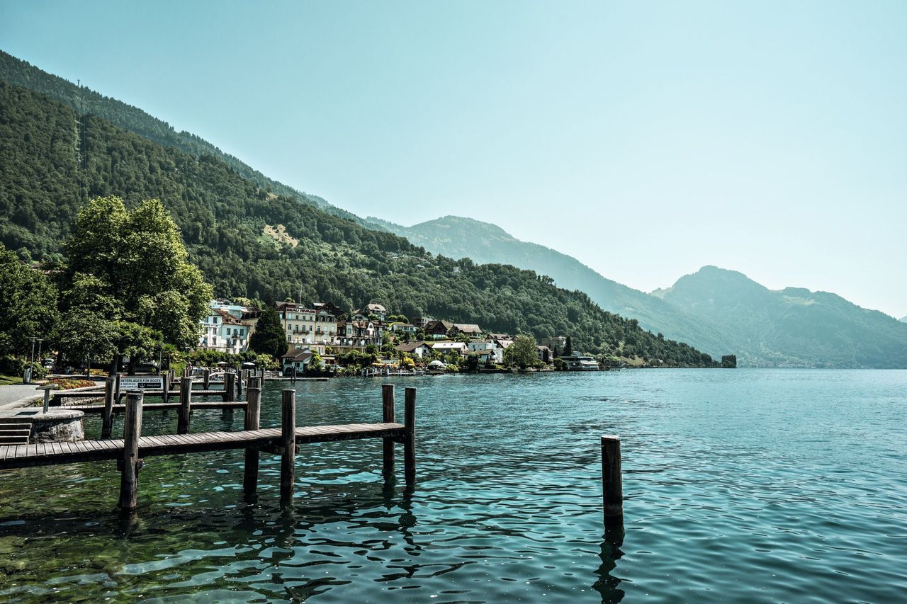 Vitznau See Blick (Foto: Schweiz Tourismus)