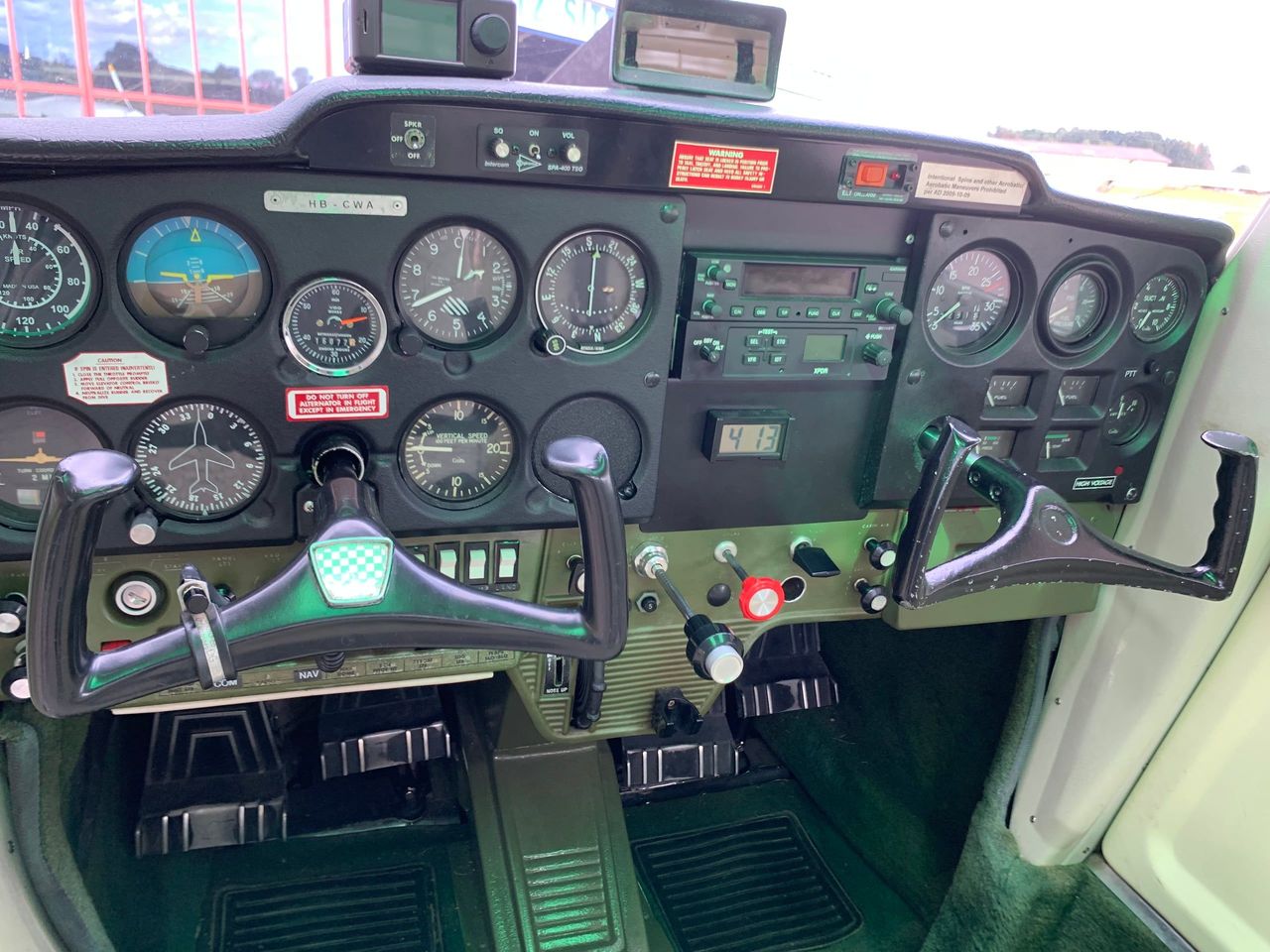 Volo di prova da Sitterdorf: pilota personalmente un aereo