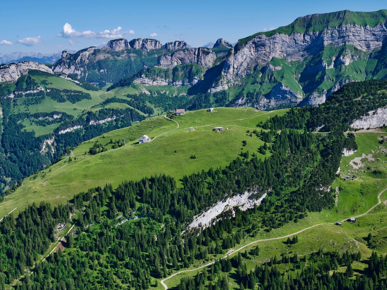 Thermikflug Gleitschirm 60 min im Alpstein
