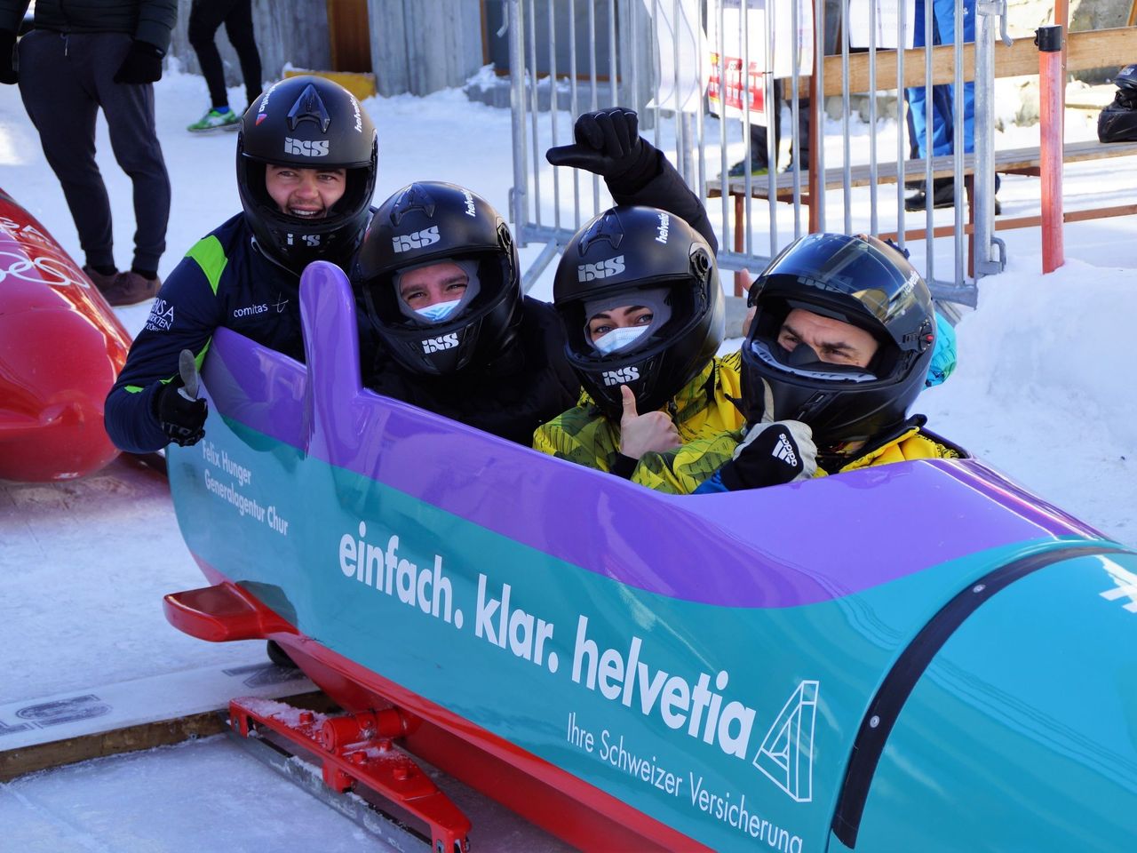 Olympia Bobfahrt in St. Moritz