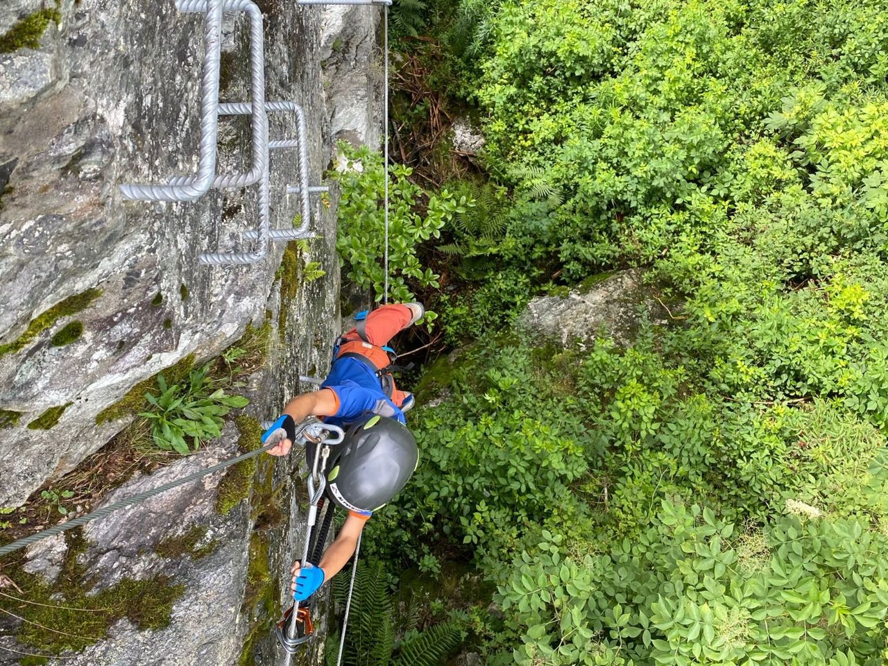 Kletterspass Grep Casti in Siat bei Ilanz