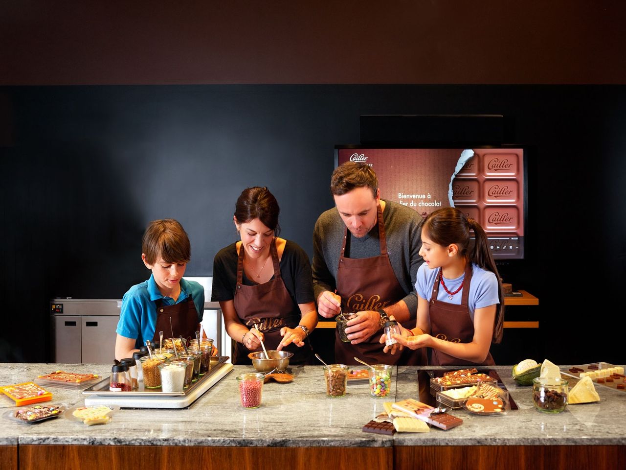 "Schokoladengenuss für Gross und Klein" Workshop Maison Cailler