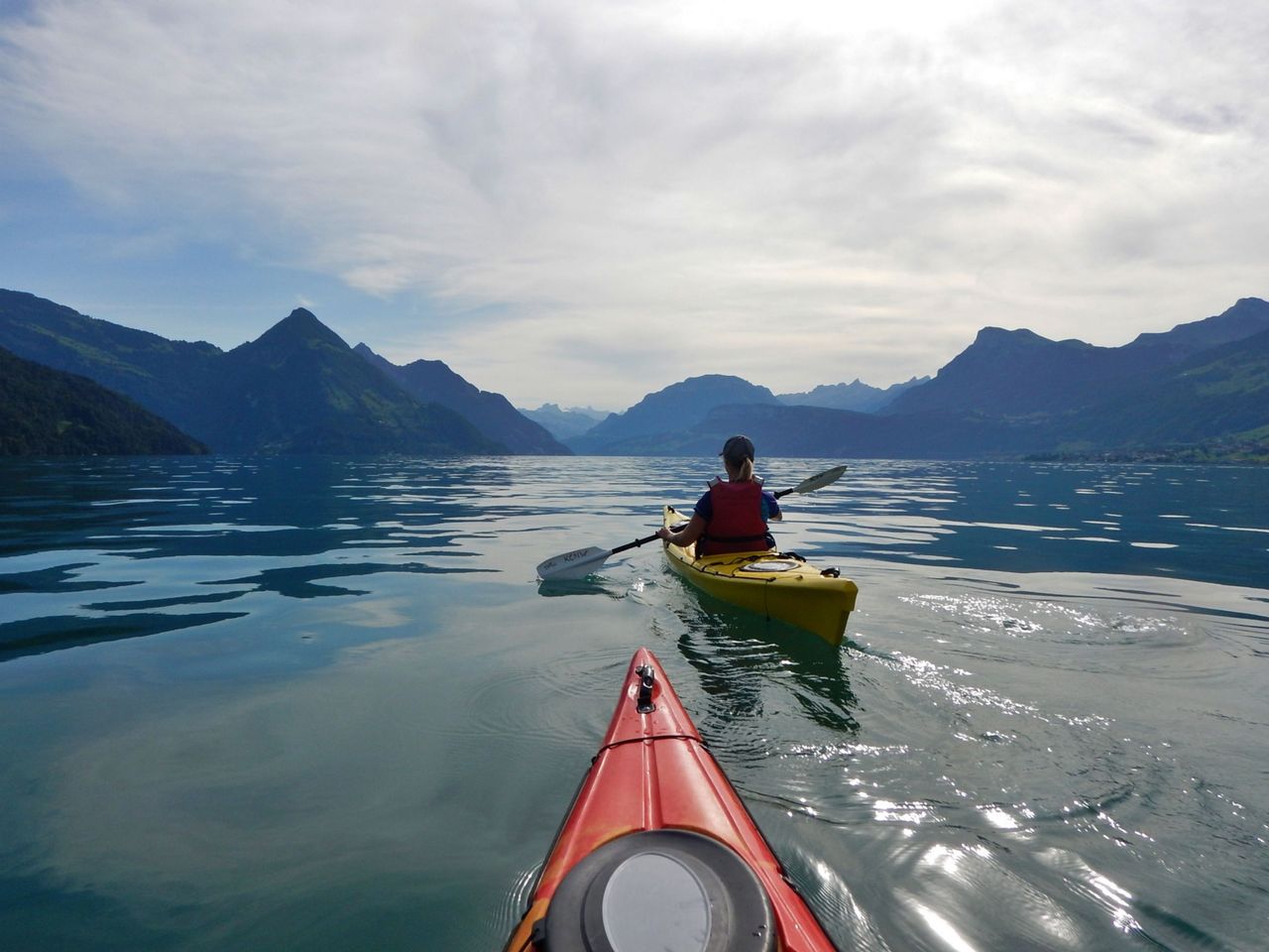 Seekajak Grill-Tour auf dem Vierwaldstättersee