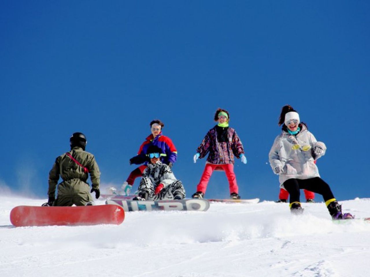 Private snowboarding lessons for all levels in Andermatt