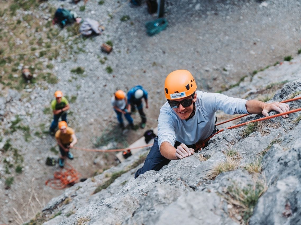Summer climbing school for families in Adelboden 2 afternoons