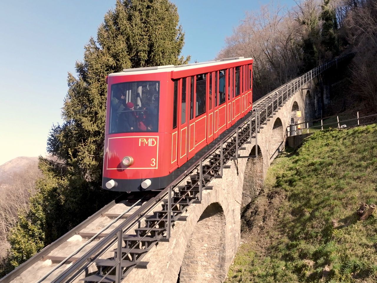 Standseilbahn Monte Brè Ticket ab Lugano Cassarate