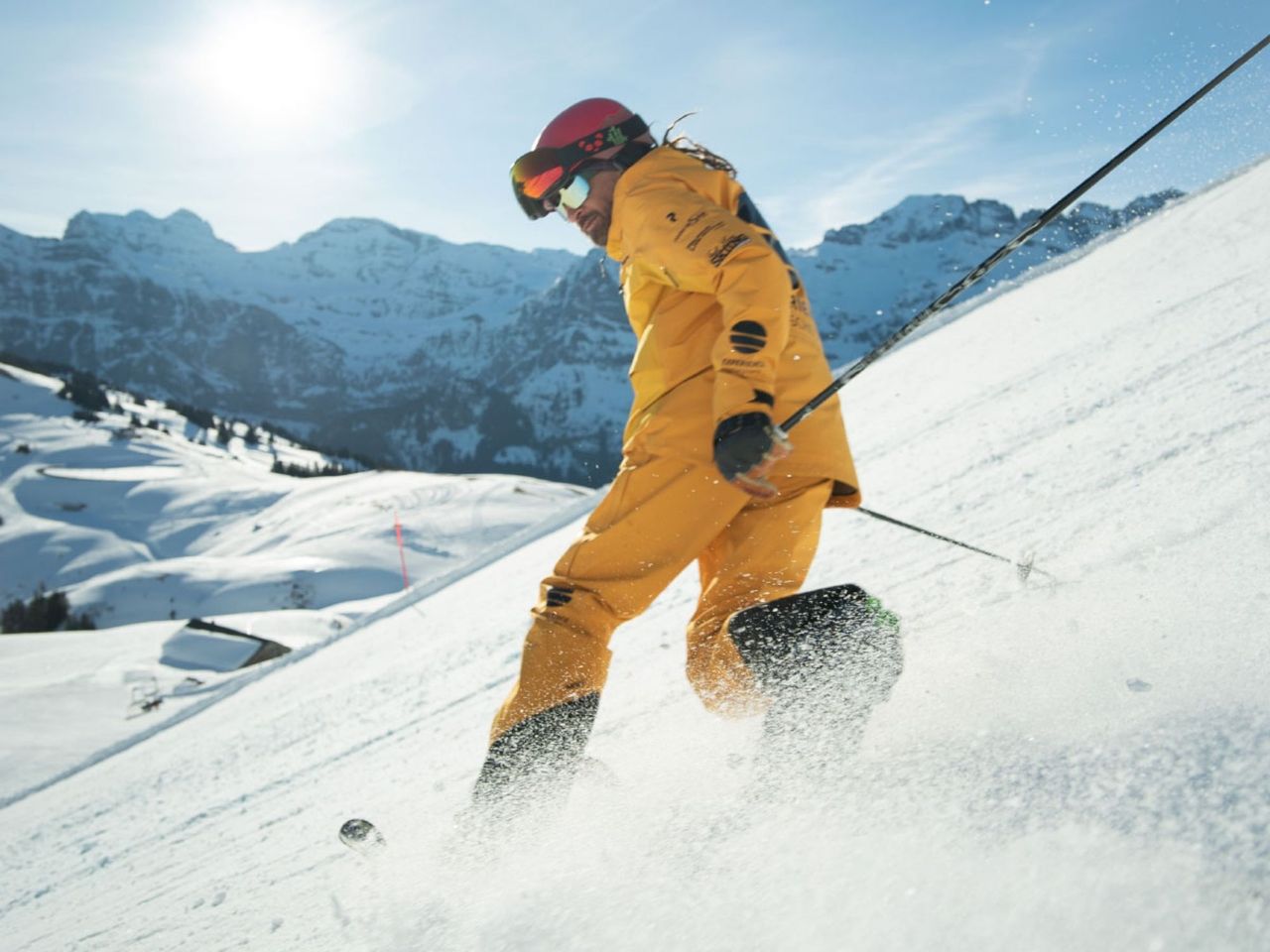Private Telemark Lessons for Adults in Champéry