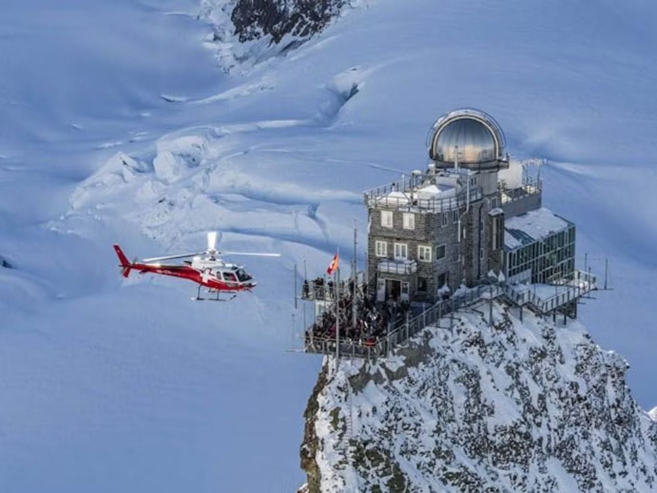 Helikopter Flug Jungfrauregion ab Interlaken