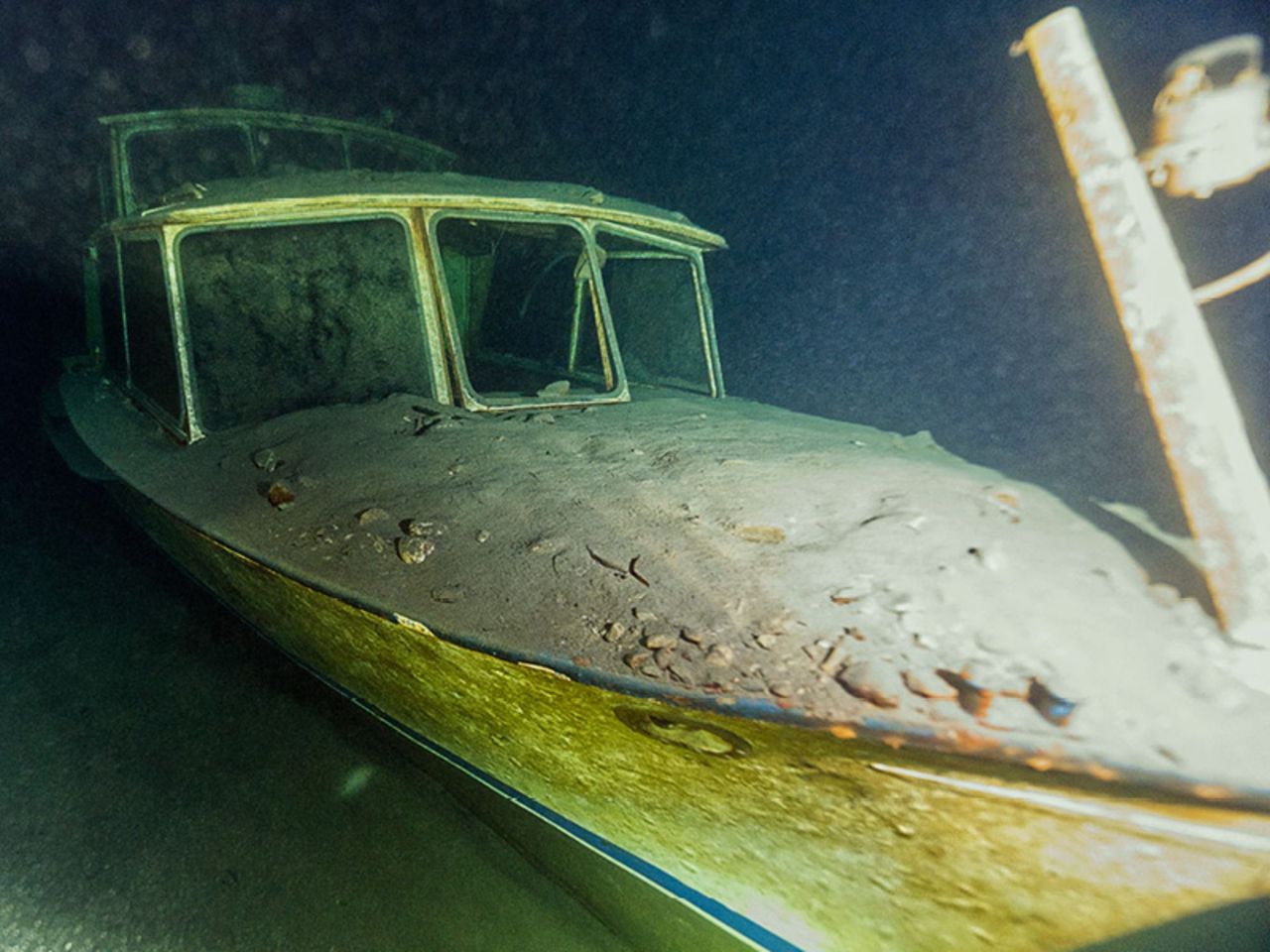 U-Boot Tauchfahrt zum Wrack der Vitzanove