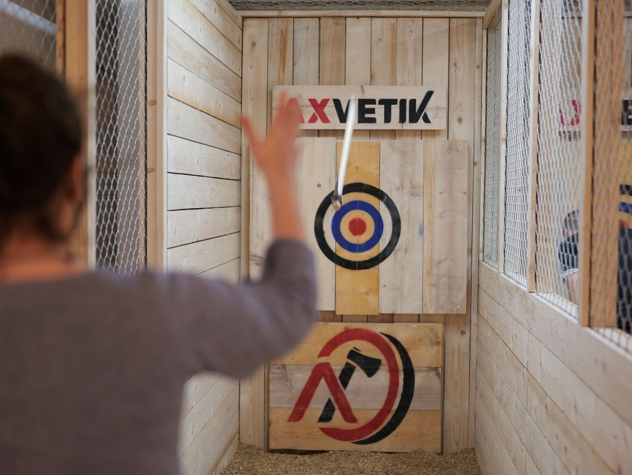 Axtwerfen in Genf