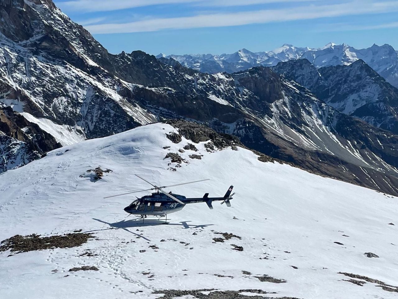 Hüfi Gletscherflug im Helikopter mit Gletscherlandung