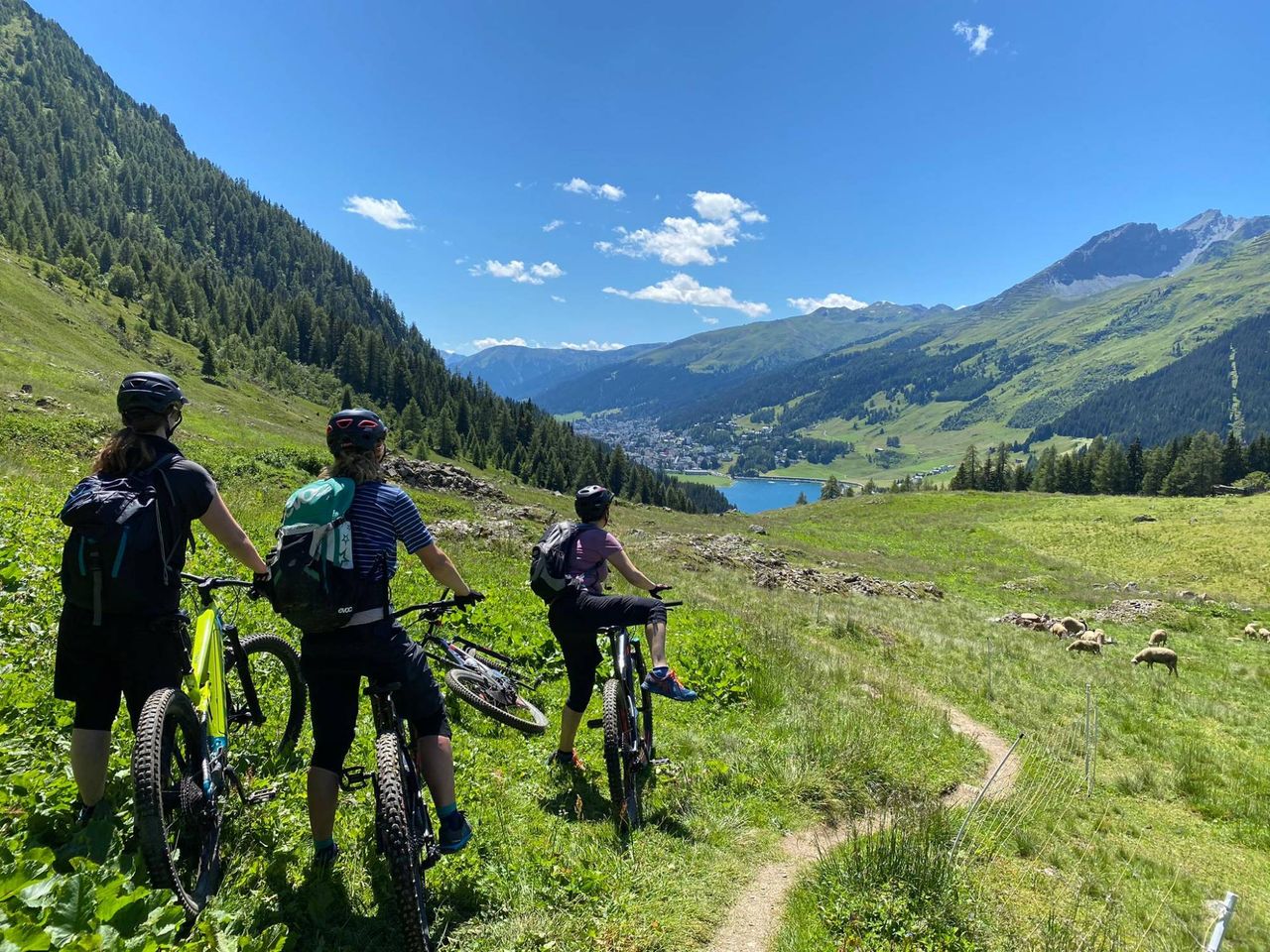 Privat Guide E- Mountainbike Tour in Klosters