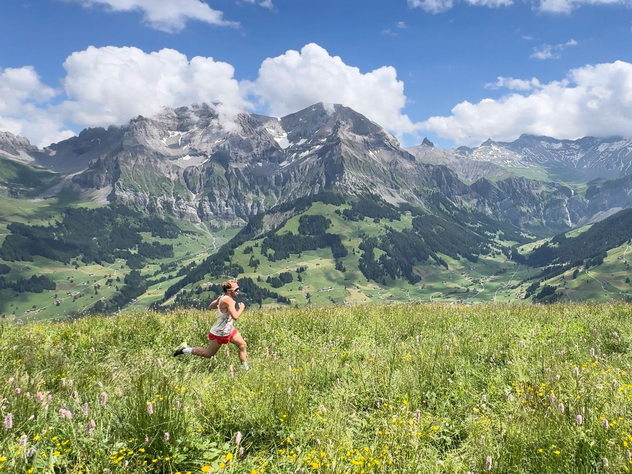 Tschentenalp private Wanderung mit einem Schweizer Triathleten ab Adelboden