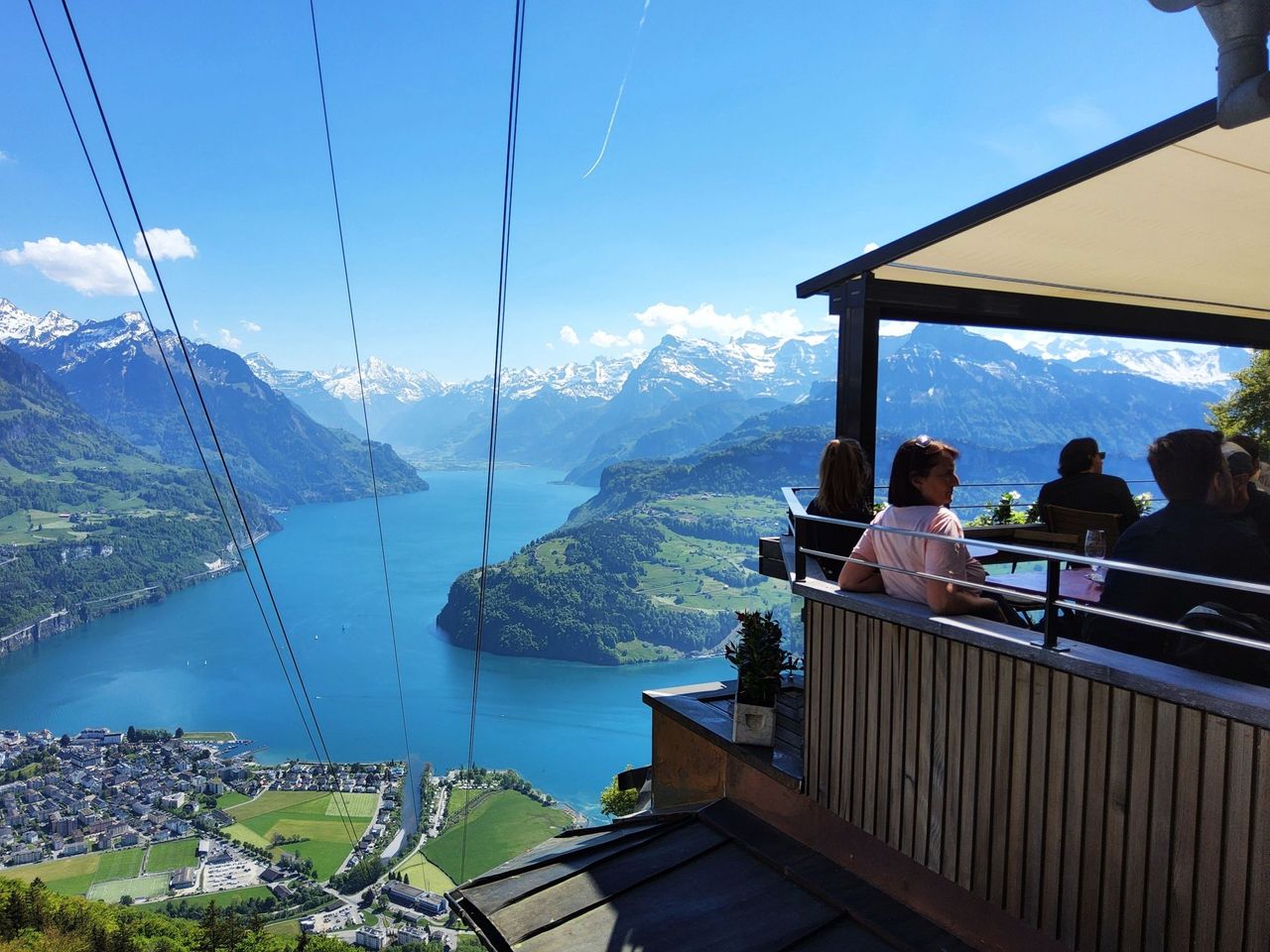 Private Aussichtstour mit Bergrestaurant am Vierwaldstättersee