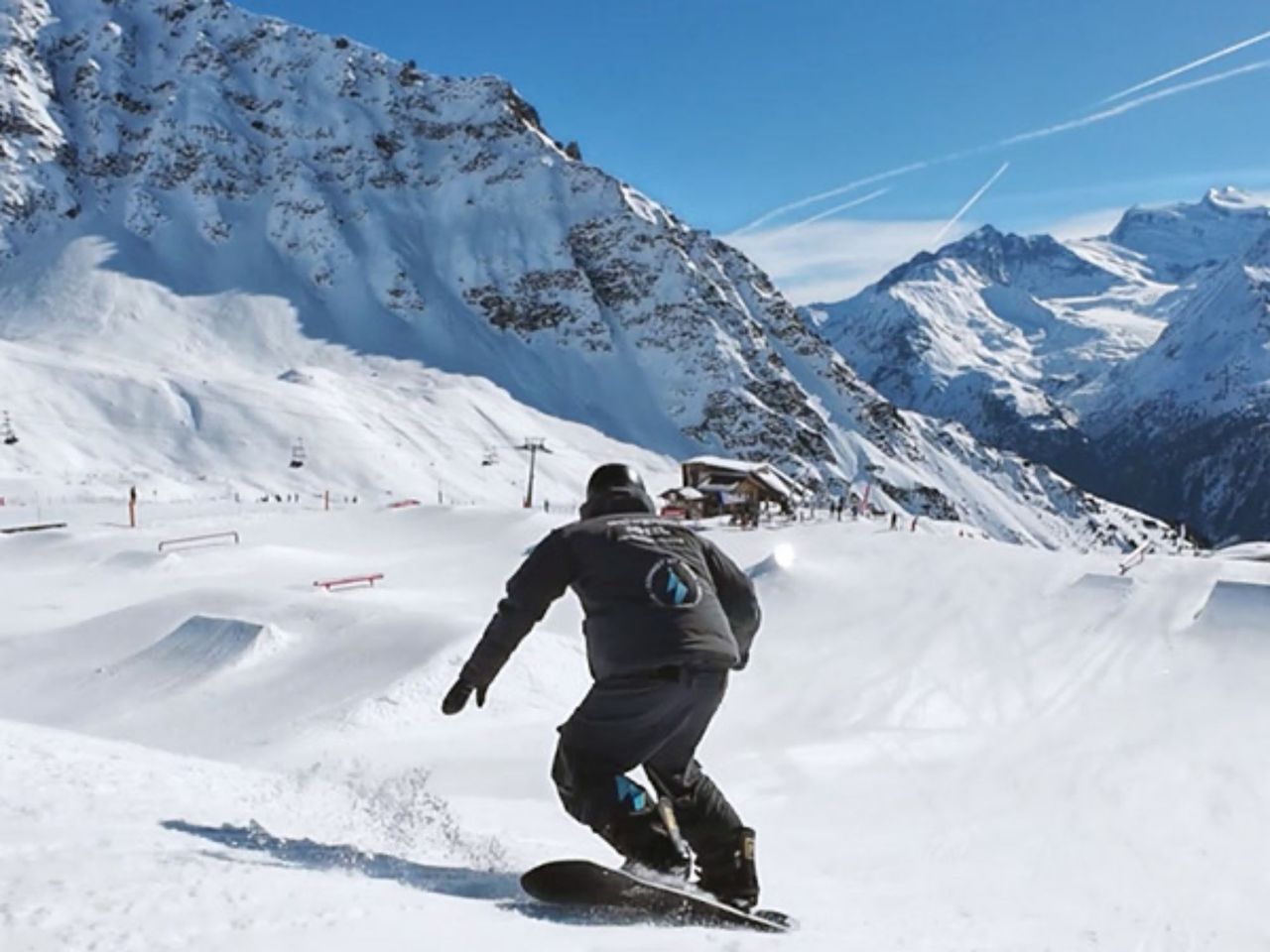 Privater Snowboard Unterricht in Crans Montana