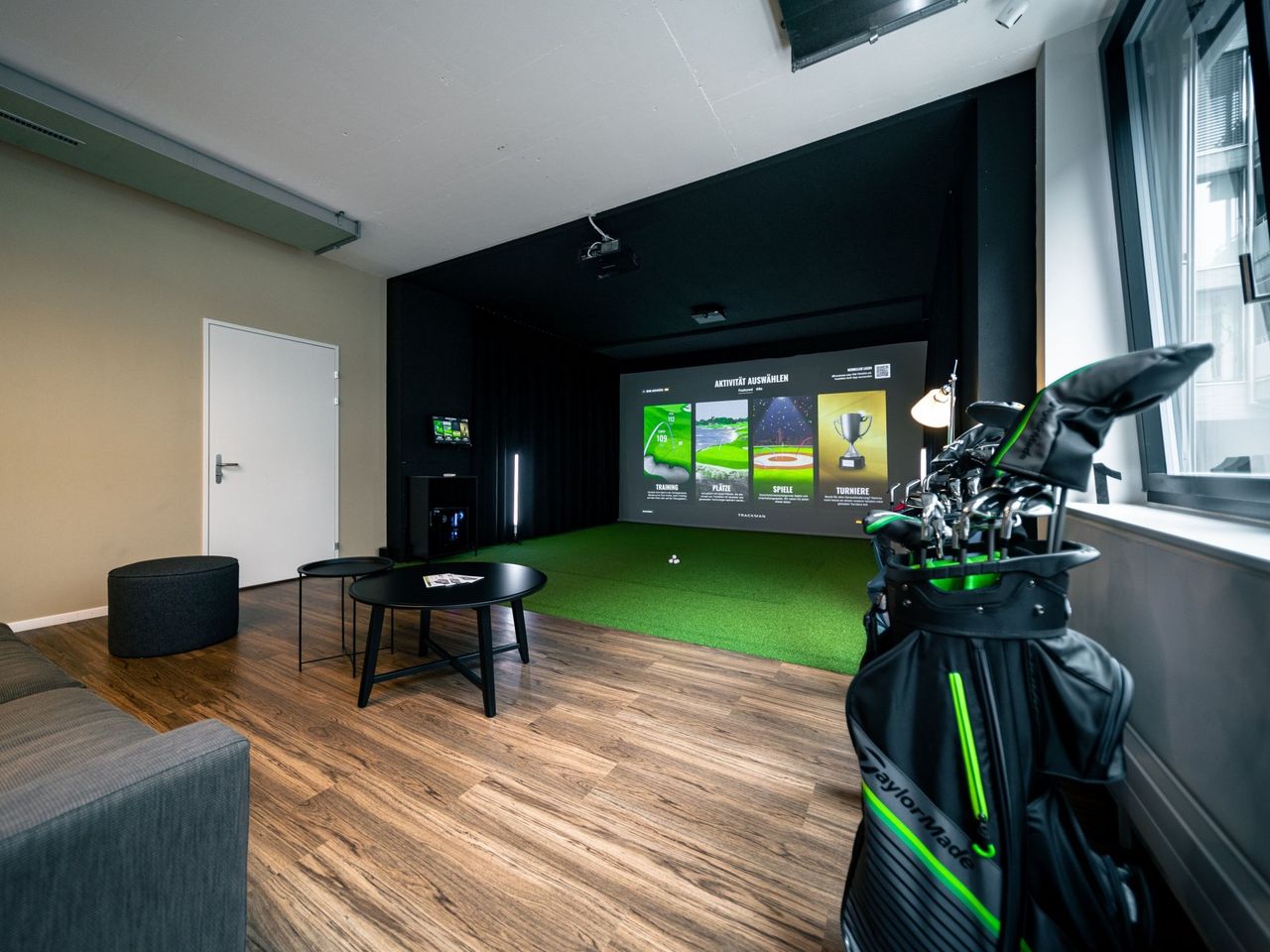 Indoor Golf Teamevent am Simulator
