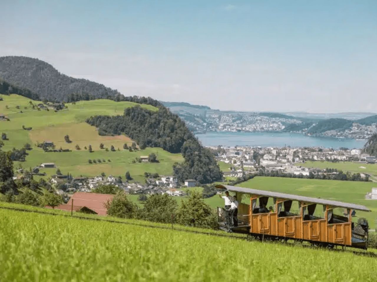 Private day trip to Stanserhorn and Lucerne from Zurich