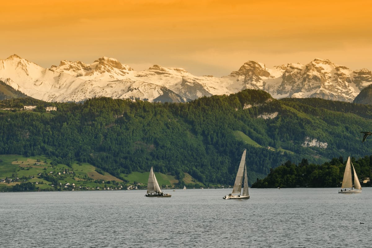 “Champagner Sunset Cruise” mit Skipper Vierwaldstättersee