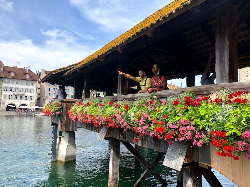 Private Lucerne Old Town Tour with Wine Tasting