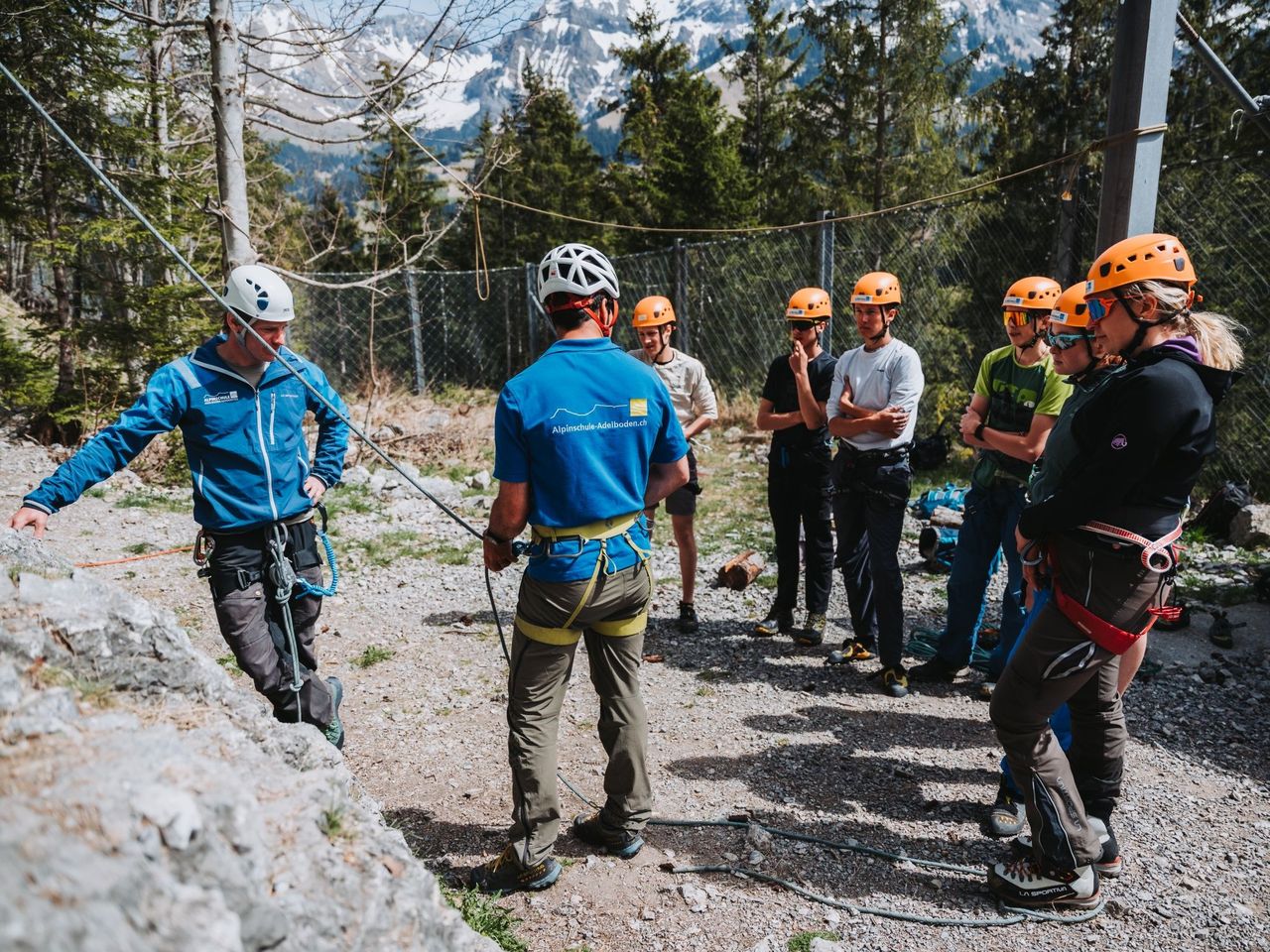 Summer climbing school for families in Adelboden 2 afternoons
