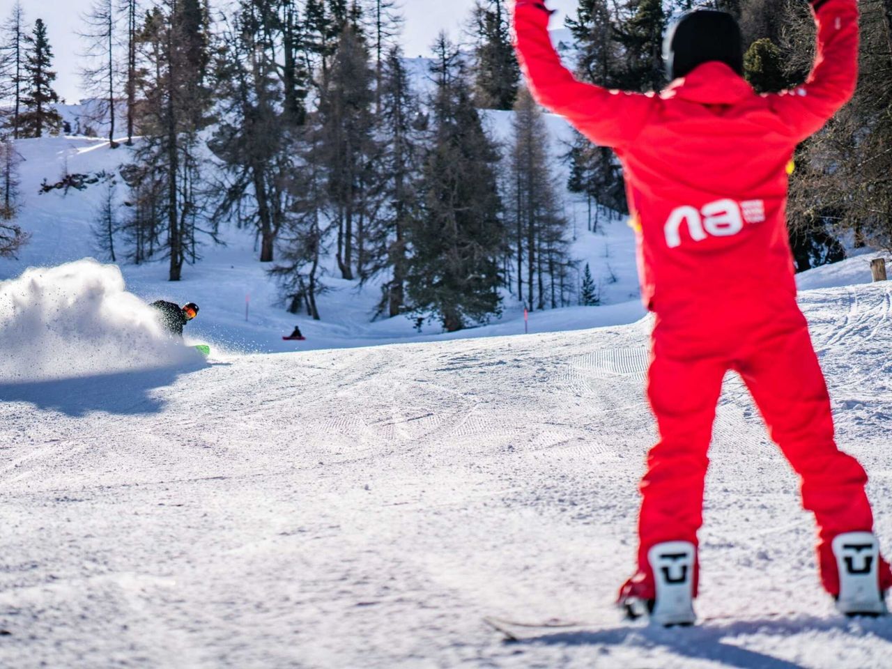 Private Snowboard Lessons for All Ages in Veysonnaz