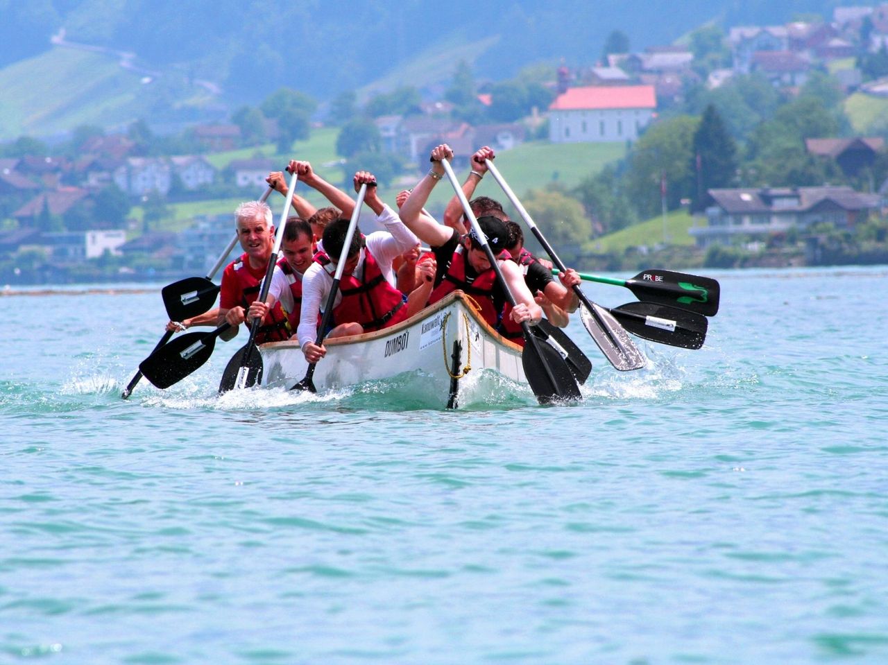 Teamevent im Grosskanadier (Kanu) ab Buochs