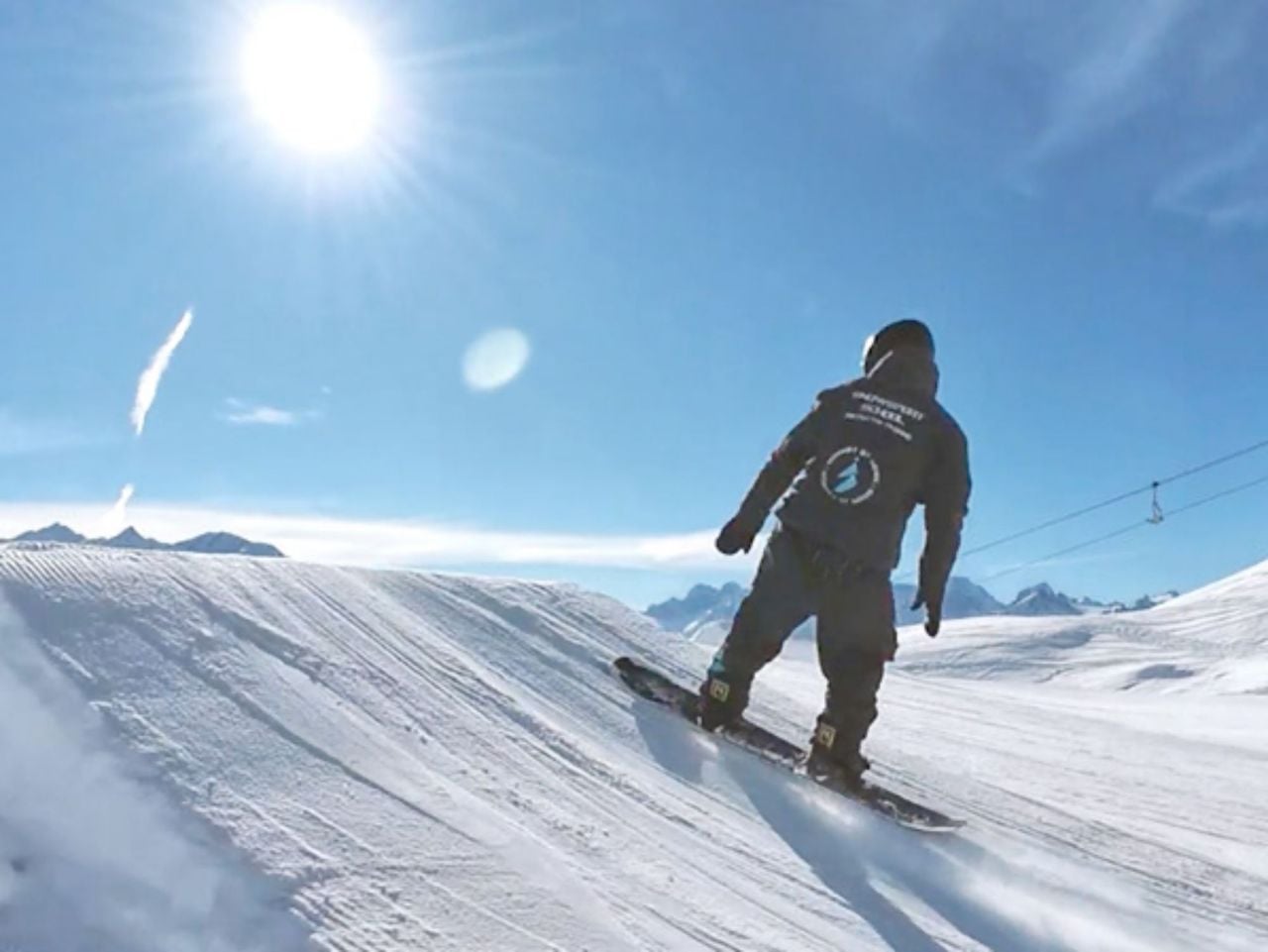 Privater Snowboard Unterricht in Crans Montana