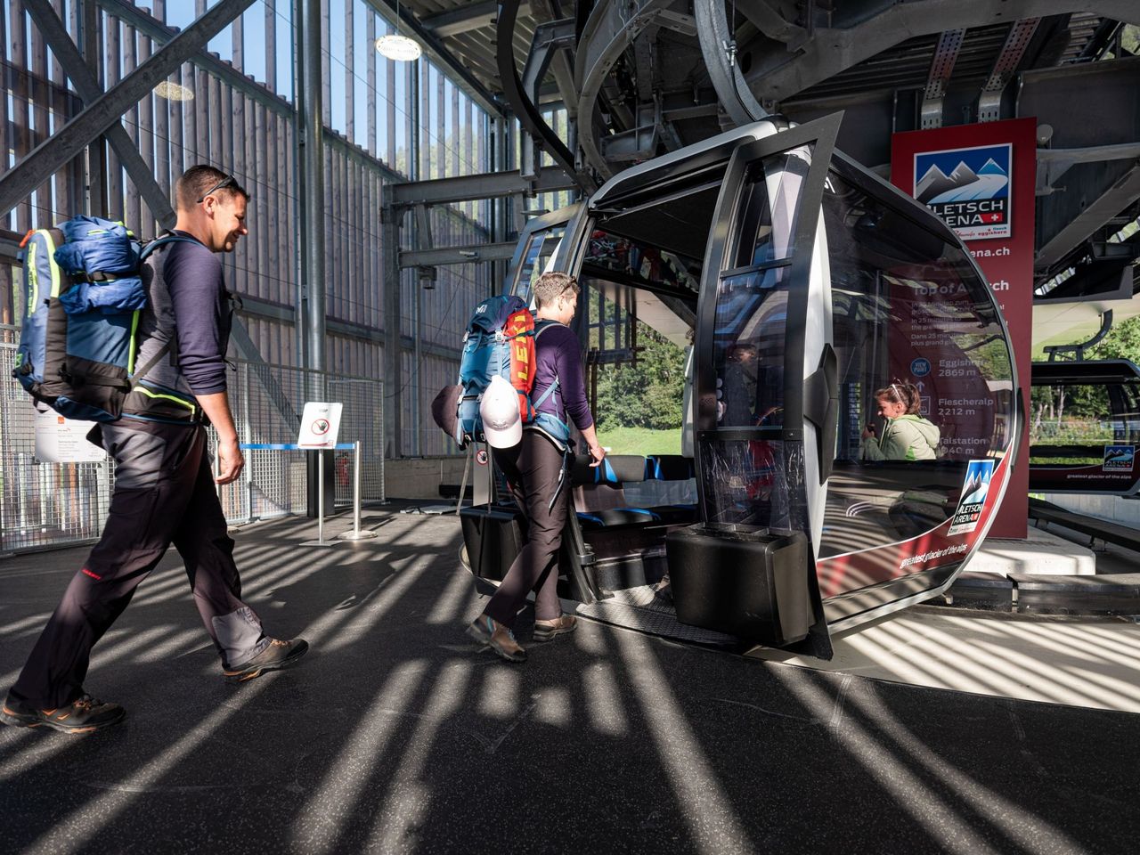 Ticket Fiescheralp mit Viewpoint Eggishorn ab Fiesch retour